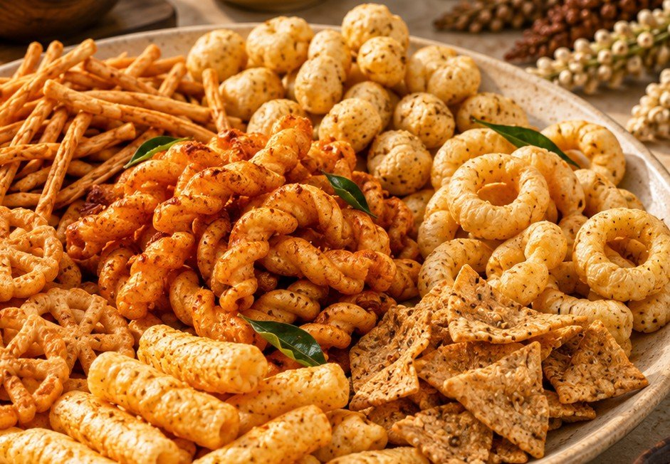 Millet Masala Twists
